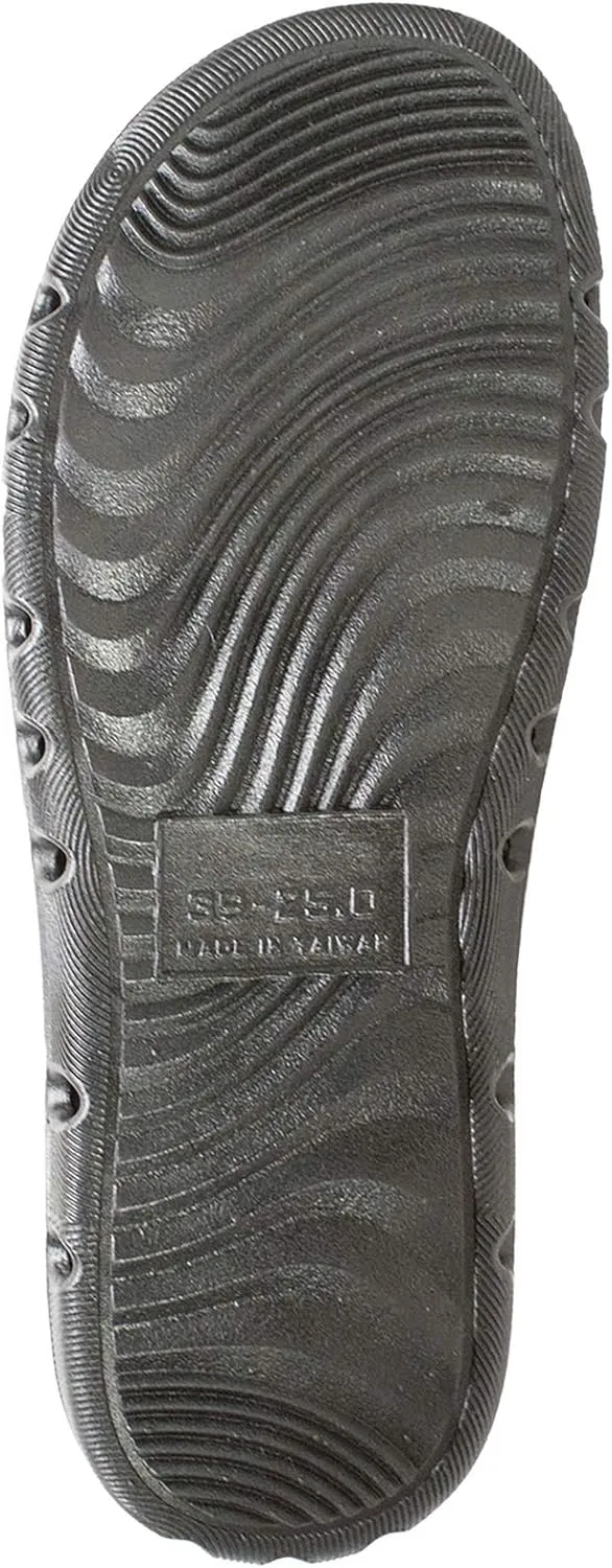 Ad Tec Women’s PVC Slide Sandal Shower Drainage Holes Comfortable, Non-Slip and Quick Dry, Casual Indoor/Outdoor Slippers