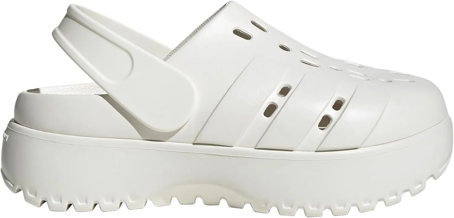 adidas Women's Adilette Clog Platform Slide Sandal
