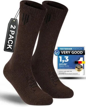 Alpaca Wool Heavyweight Thermal Boot Socks Winter Hunting Hiking Working Cold Weather Cushioned