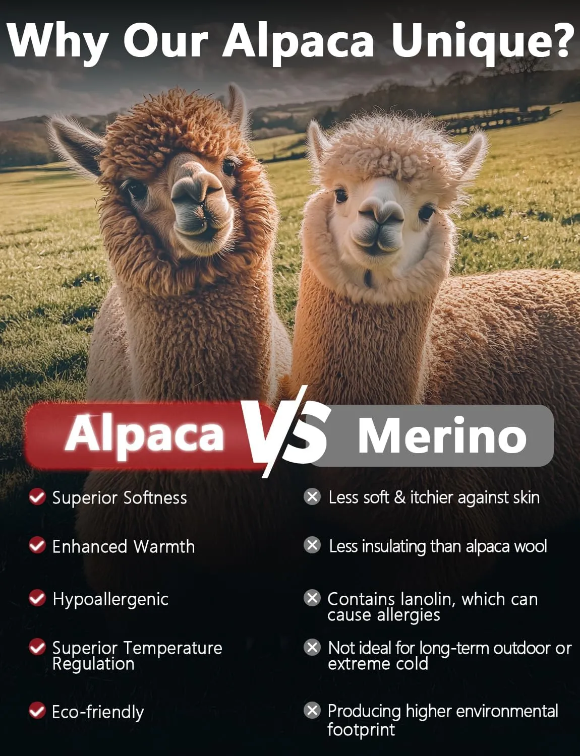 Alpaca Wool Heavyweight Thermal Boot Socks Winter Hunting Hiking Working Cold Weather Cushioned
