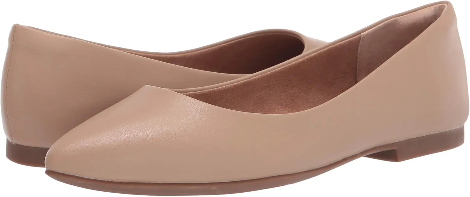 Amazon Essentials Women's Pointed-Toe Ballet Flat