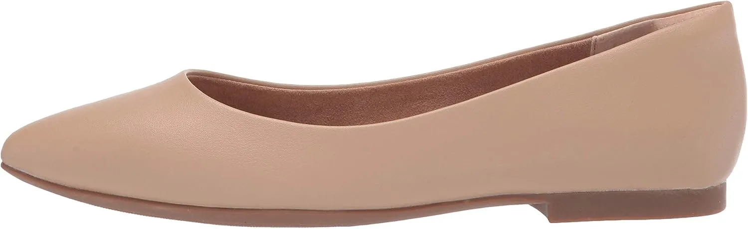 Amazon Essentials Women's Pointed-Toe Ballet Flat