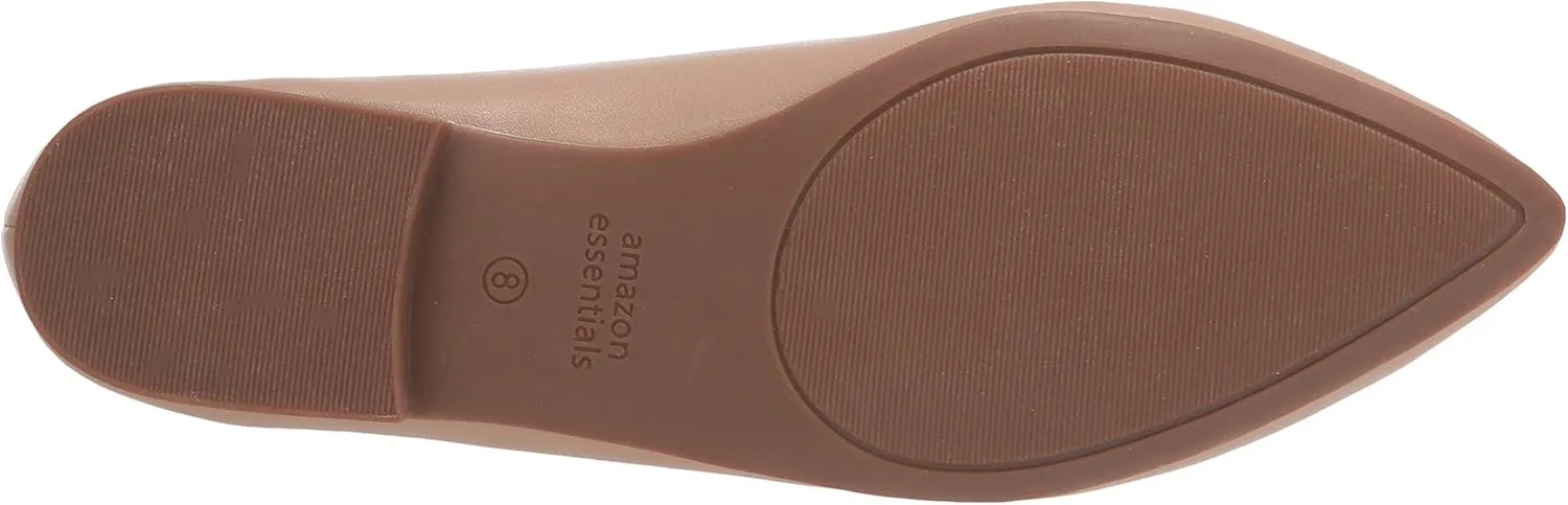 Amazon Essentials Women's Pointed-Toe Ballet Flat