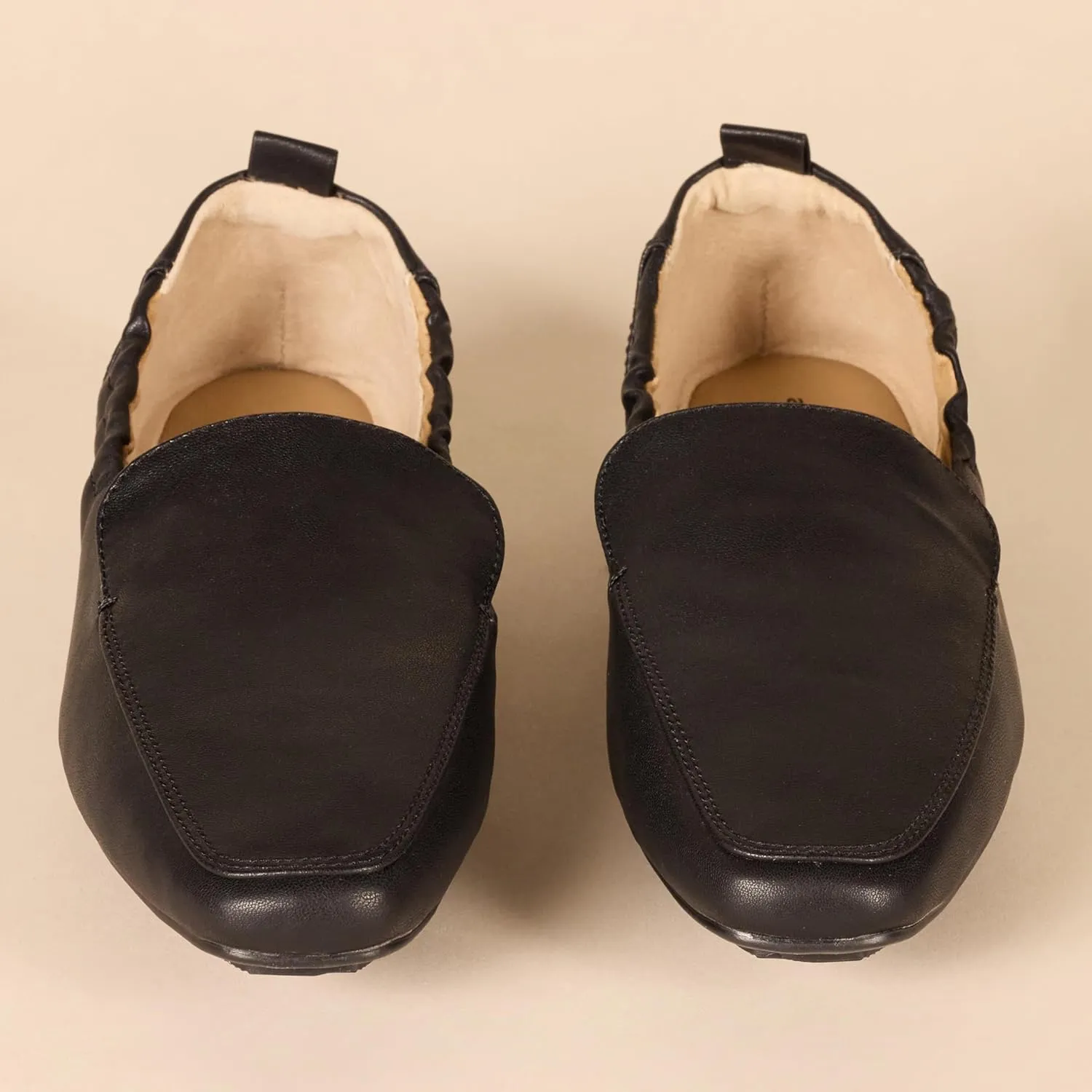 Amazon Essentials Women's Square Toe Soft Slip on Loafer