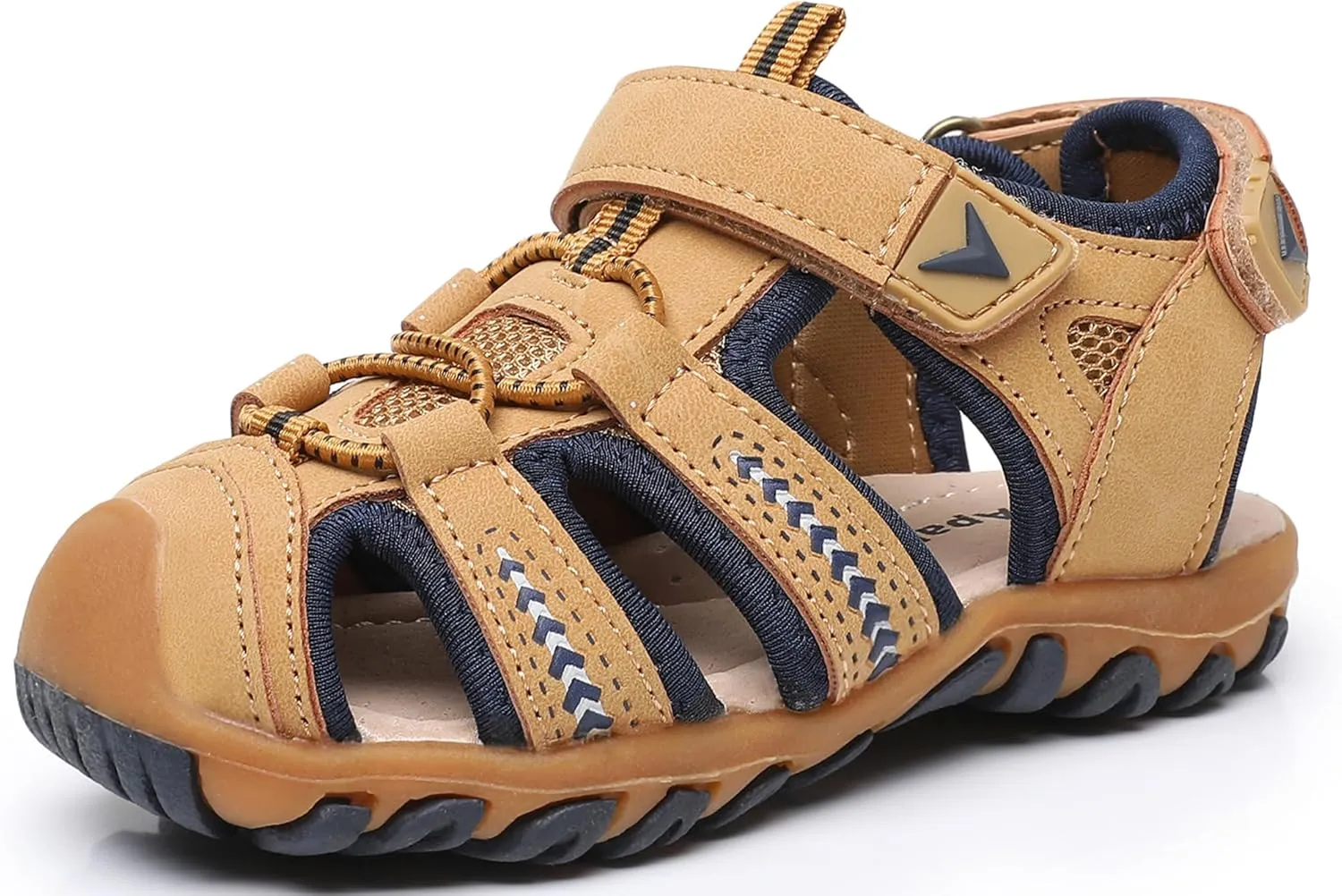 Apakowa Kid's Boy's Girl's Soft Sole Close Toe Sport Beach Sandals (Toddler/Little Kid)