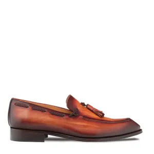 Apron Toe Tasseled Loafer