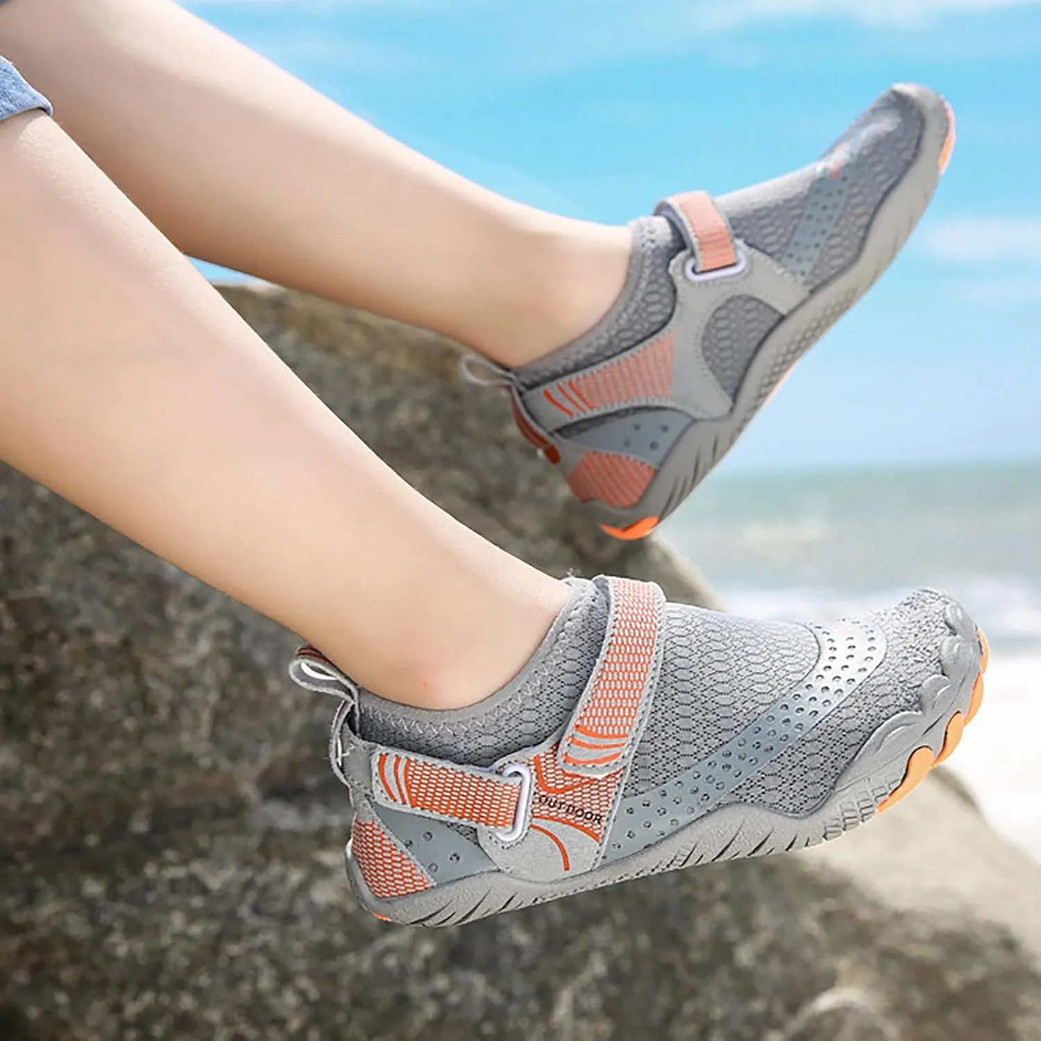 Aqua Water Shoes Quick Dry Barefoot for Women Men Beach Swim Pool Surf Yoga Hiking Lightweight Non Slip Breathable Outdoor Sports