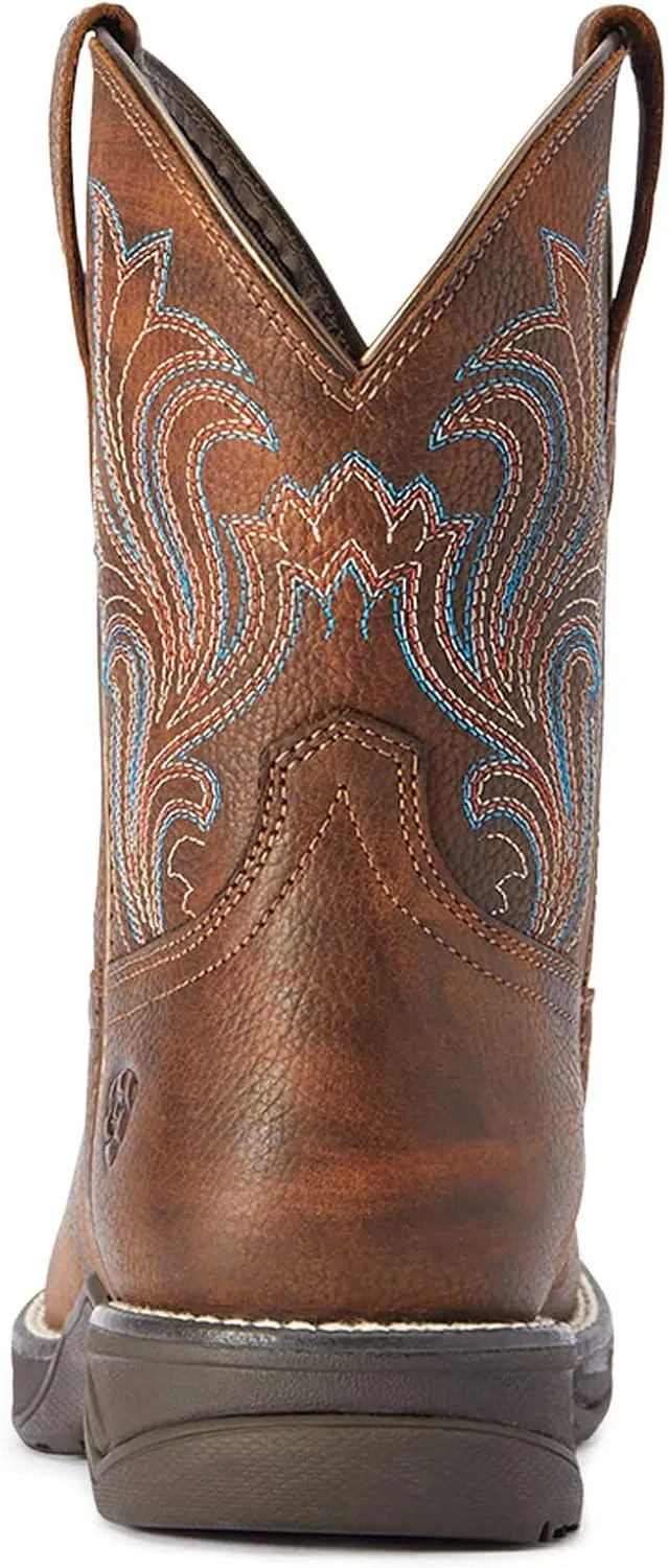 Ariat Women's Anthem Round Toe Shortie Waterproof Western Boot