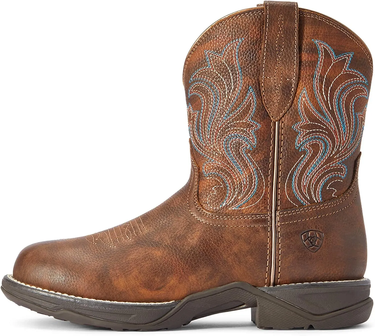 Ariat Women's Anthem Round Toe Shortie Waterproof Western Boot