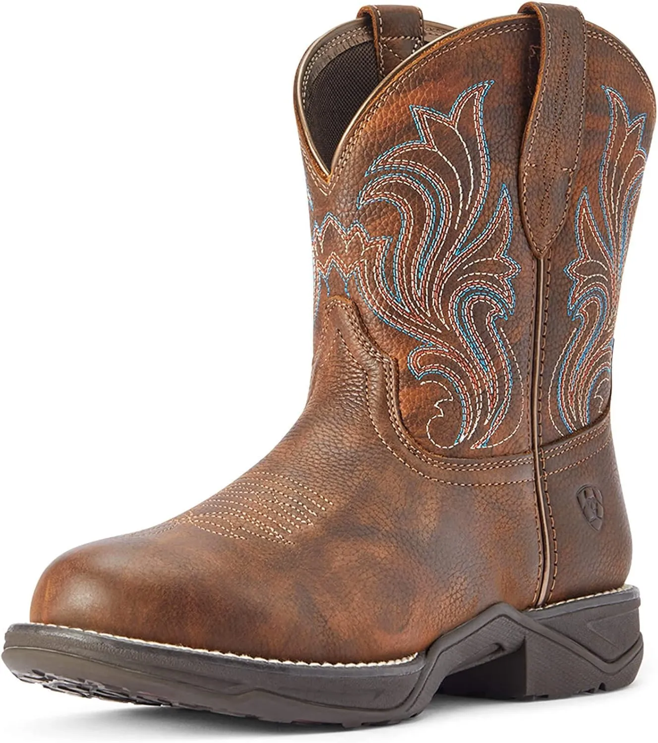 Ariat Women's Anthem Round Toe Shortie Waterproof Western Boot