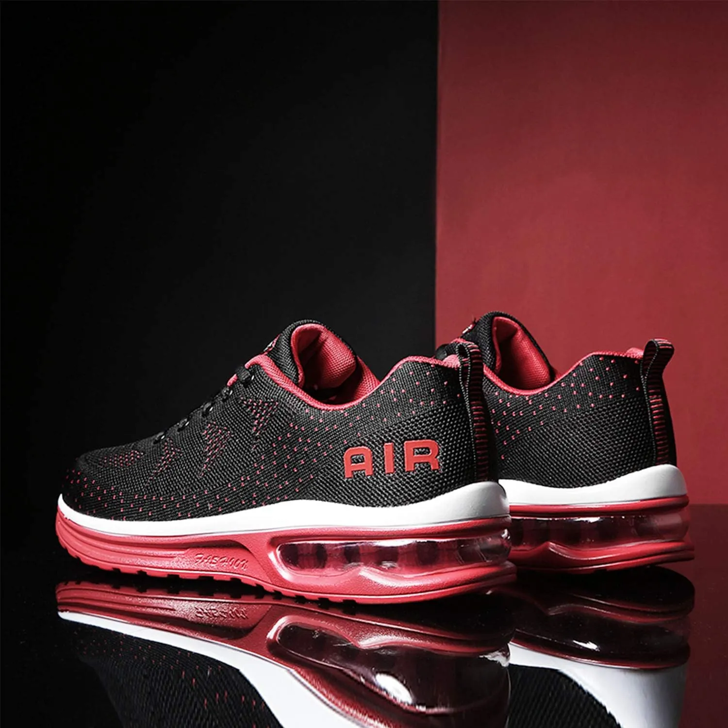 AUPERF Men's Air Running Shoes Lightweight Breathable Workout Footwear Walking Sports Tennis Sneaker
