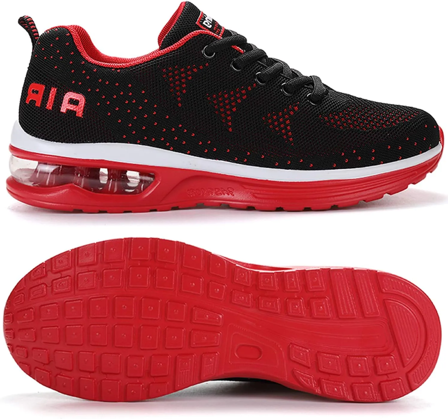 AUPERF Men's Air Running Shoes Lightweight Breathable Workout Footwear Walking Sports Tennis Sneaker