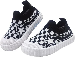 Baby Boys Girls Slippers Toddler Kids Anti-Slip Breathable Shoes Soft Rubber Flat Sole Sneakers Mesh Casual Infant First Walker Crib Shoes