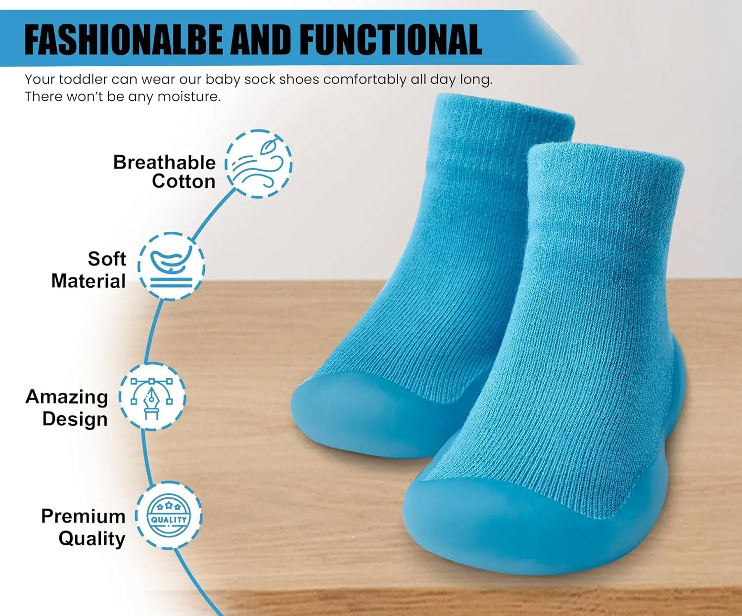 Baby Shoes Boys Girls First Walking Shoes Non Slip Soft Sole Sneakers Toddler Infant Babygirl Sock Shoes