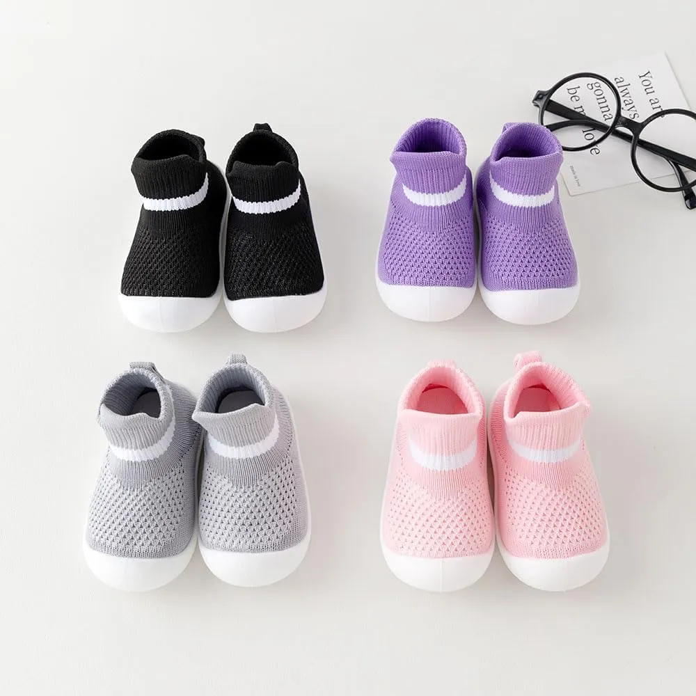 Baby Shoes,Infant Girls Boys First Walking Shoes，Unisex Toddler Lightweight Non Slip Soft Sole Sneakers.