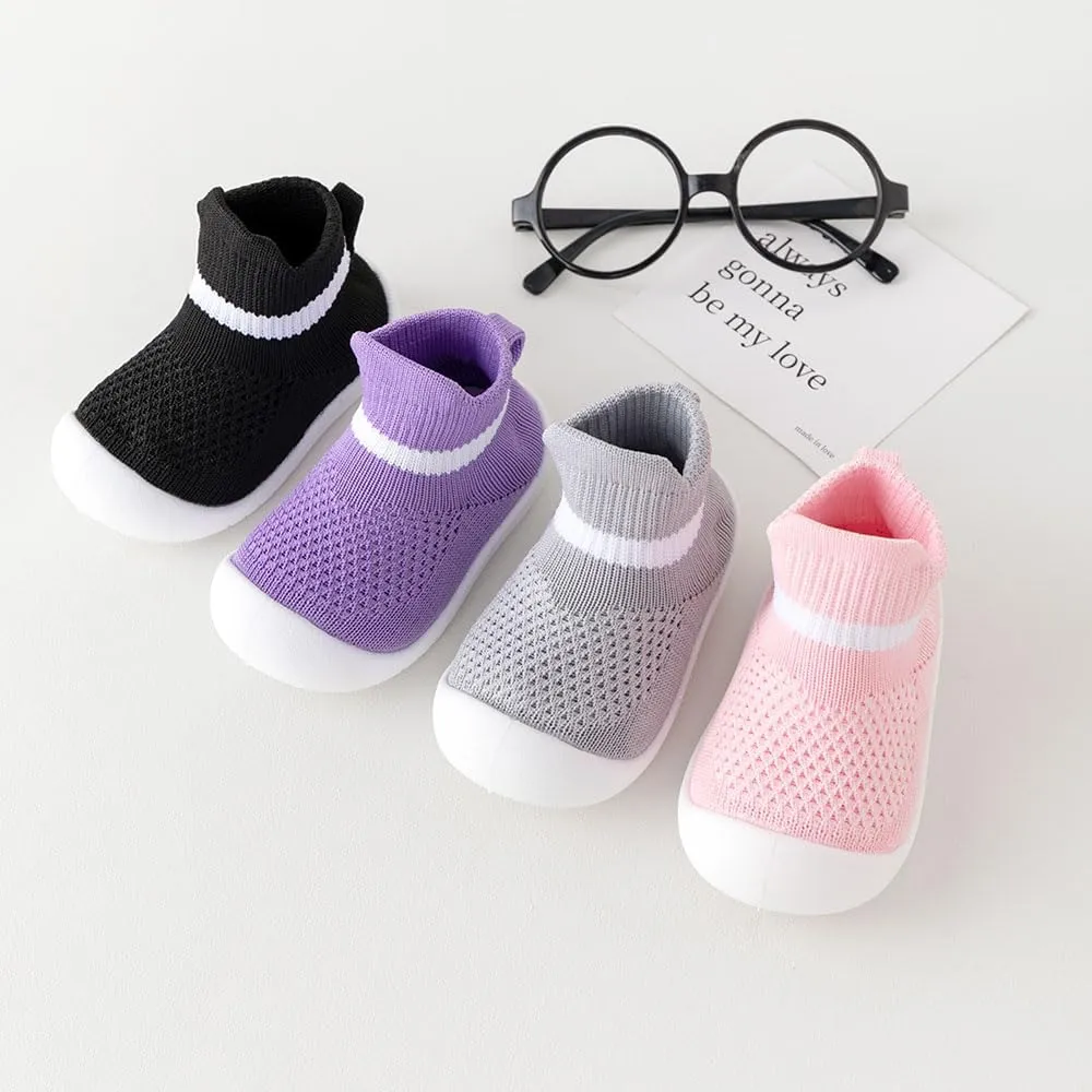 Baby Shoes,Infant Girls Boys First Walking Shoes，Unisex Toddler Lightweight Non Slip Soft Sole Sneakers.