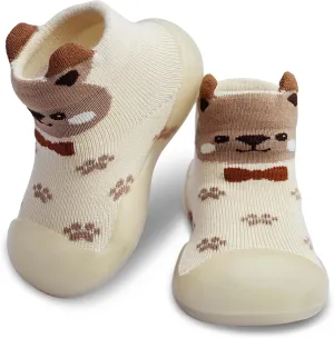 Baby Sock Shoes Boys Girls First Walking Shoes Non-Slip Slippers Soft Sole Sneakers Toddler Infant Babygirl