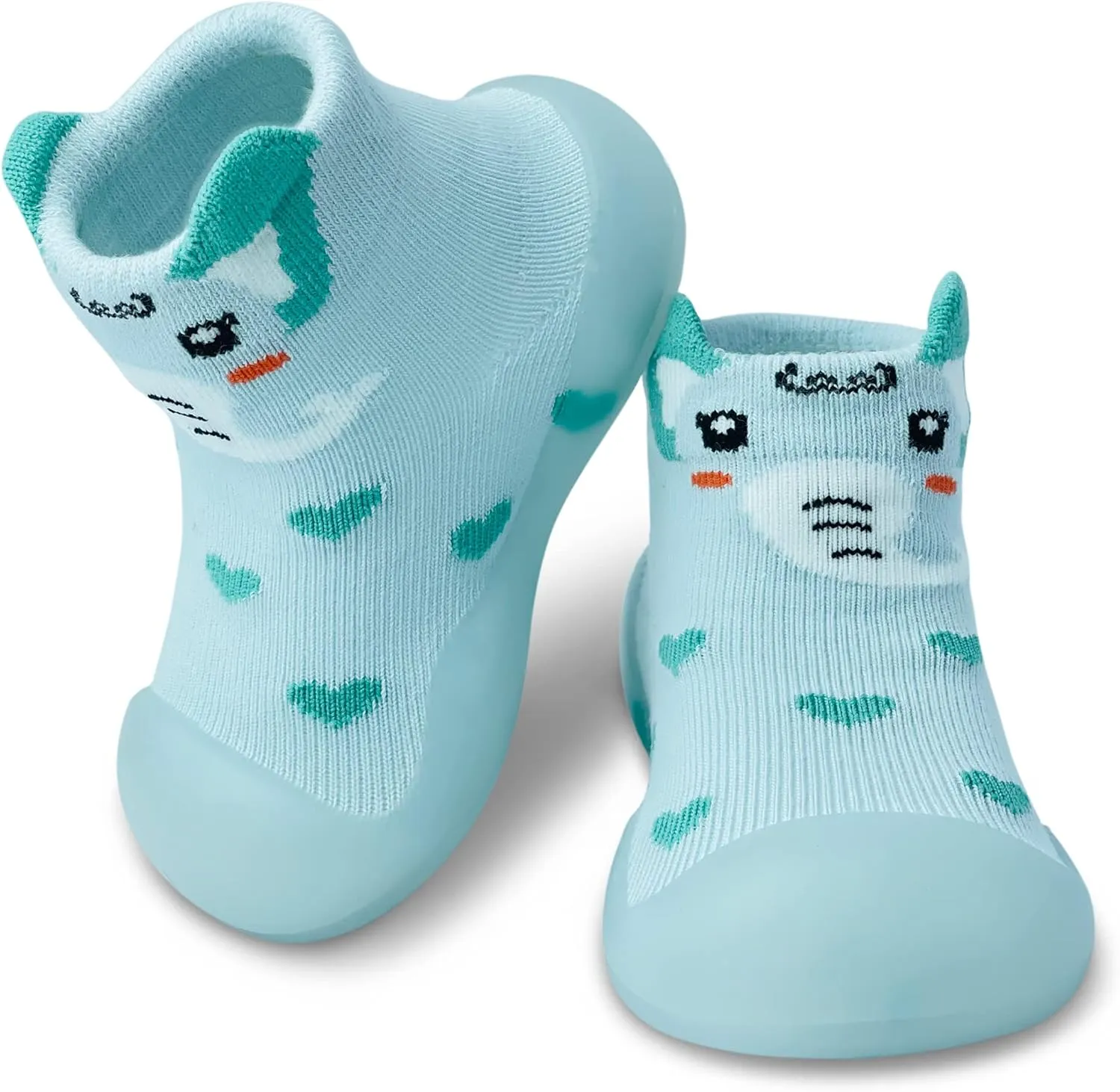 Baby Sock Shoes Boys Girls First Walking Shoes Non-Slip Slippers Soft Sole Sneakers Toddler Infant Babygirl