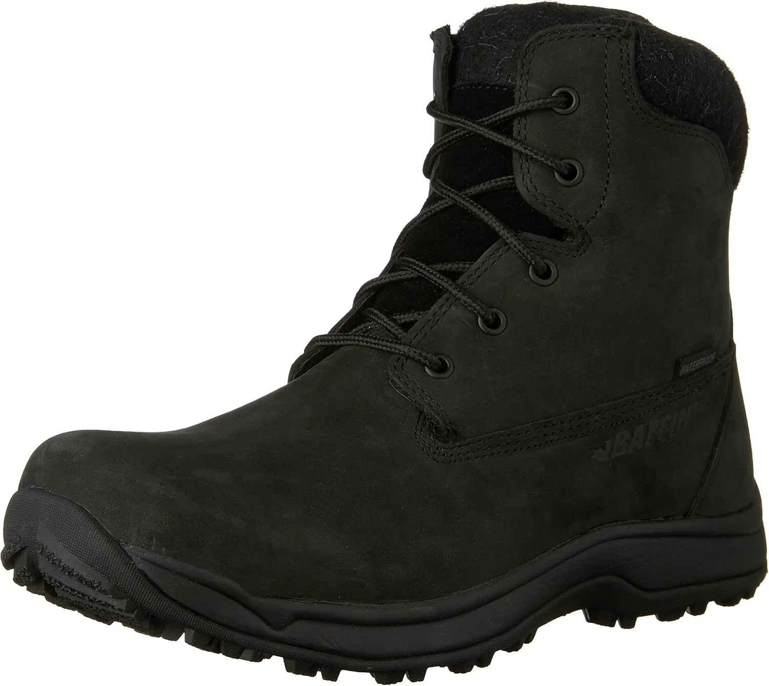 Baffin Men's TRURO Waterproof Breathable Warm Insulated Cushioned Slip-Resistant Northern Rated Outdoor Leather Ankle Boots