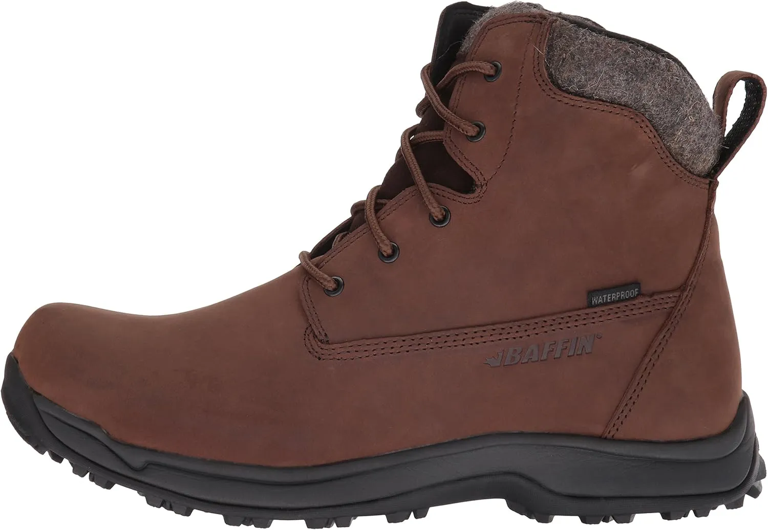 Baffin Men's TRURO Waterproof Breathable Warm Insulated Cushioned Slip-Resistant Northern Rated Outdoor Leather Ankle Boots
