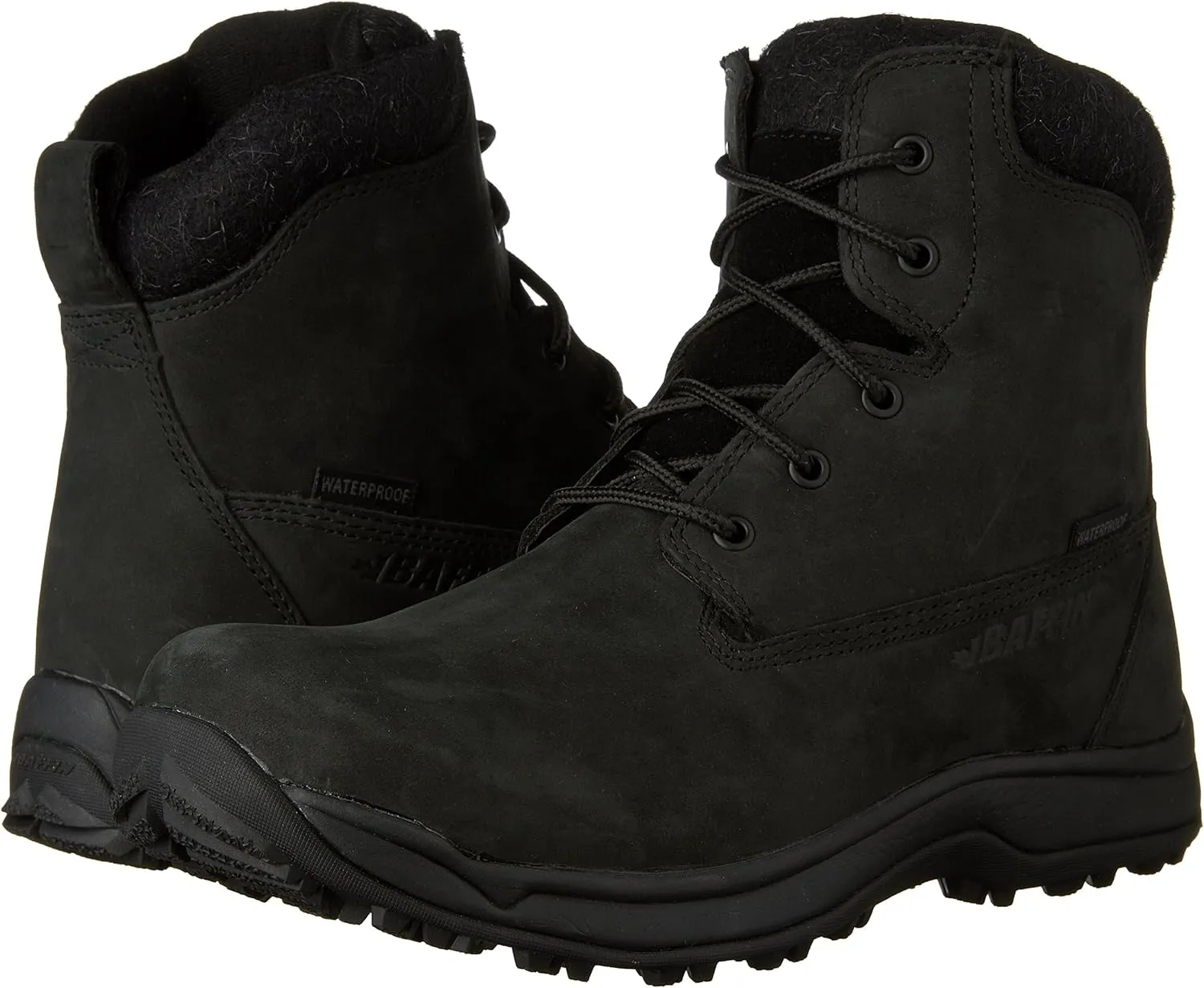 Baffin Men's TRURO Waterproof Breathable Warm Insulated Cushioned Slip-Resistant Northern Rated Outdoor Leather Ankle Boots