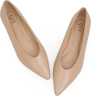 Ballet Pointed Toe Flats Shoes for Women Comfortable Dressy Womens Flats