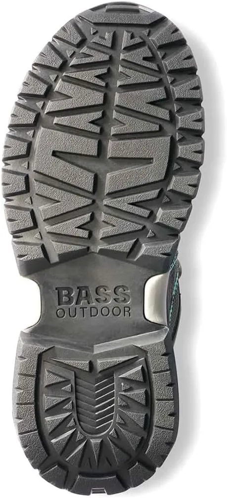 BASS OUTDOOR Women's Cushioned Insole Water Resistant Boot with Reflective Toe Hiking