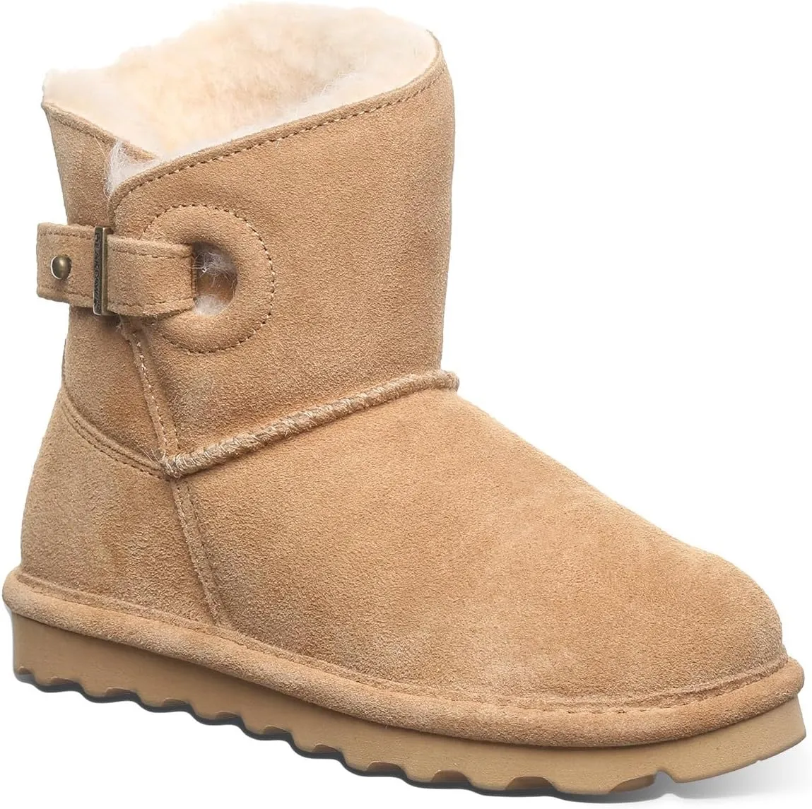 BEARPAW Isabelle Youth | Youth's Boot Classic Suede | Youth's Pull On Boot | Comfortable Winter Boot