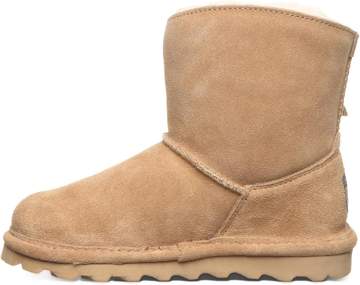 BEARPAW Isabelle Youth | Youth's Boot Classic Suede | Youth's Pull On Boot | Comfortable Winter Boot