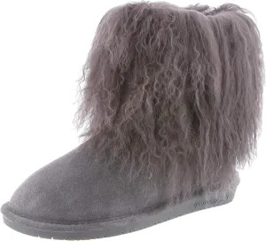 BEARPAW Women's Boo | Women's Boot Classic Suede | Women's Slip On Boot | Comfortable Winter Boot | Multiple Colors & Sizes