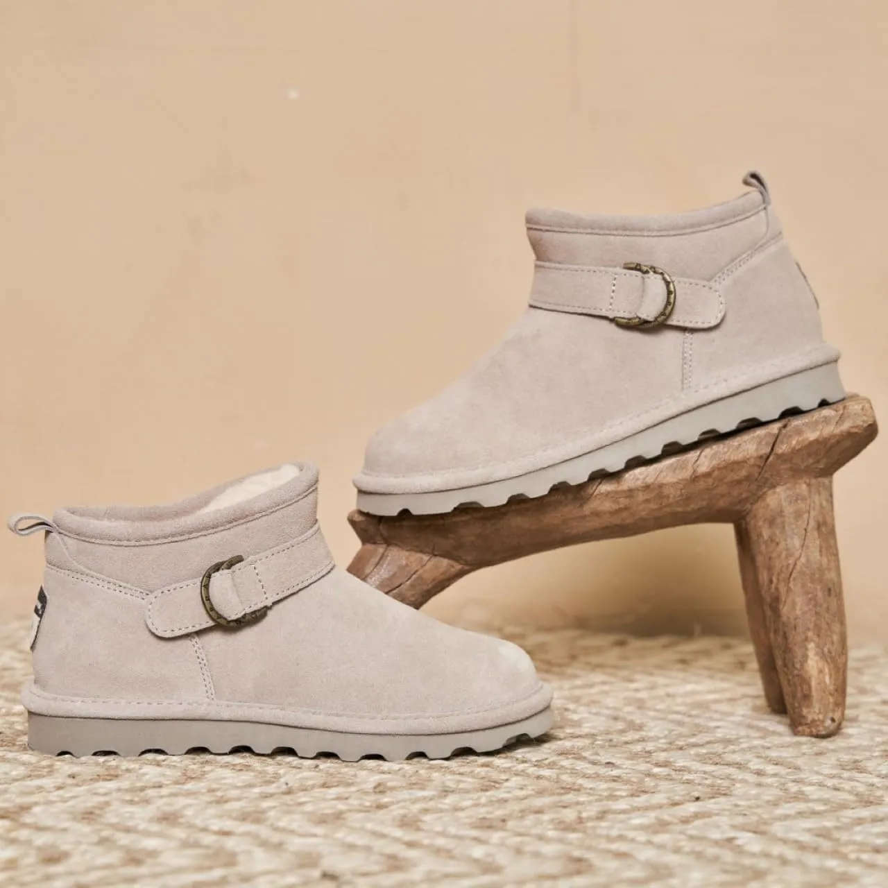 BEARPAW Women's Petite Boot Multiple Colors | Women's Ankle Boot | Women's Slip On Boot | Comfortable Winter Boot