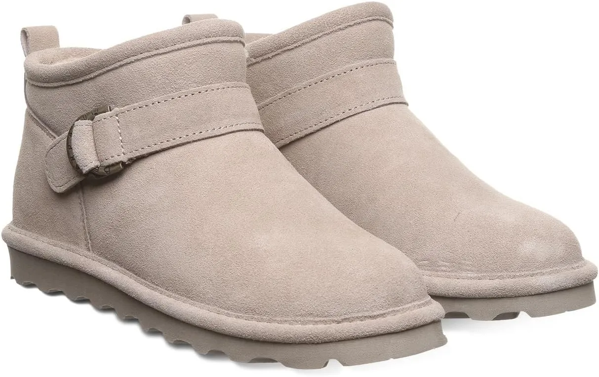 BEARPAW Women's Petite Boot Multiple Colors | Women's Ankle Boot | Women's Slip On Boot | Comfortable Winter Boot