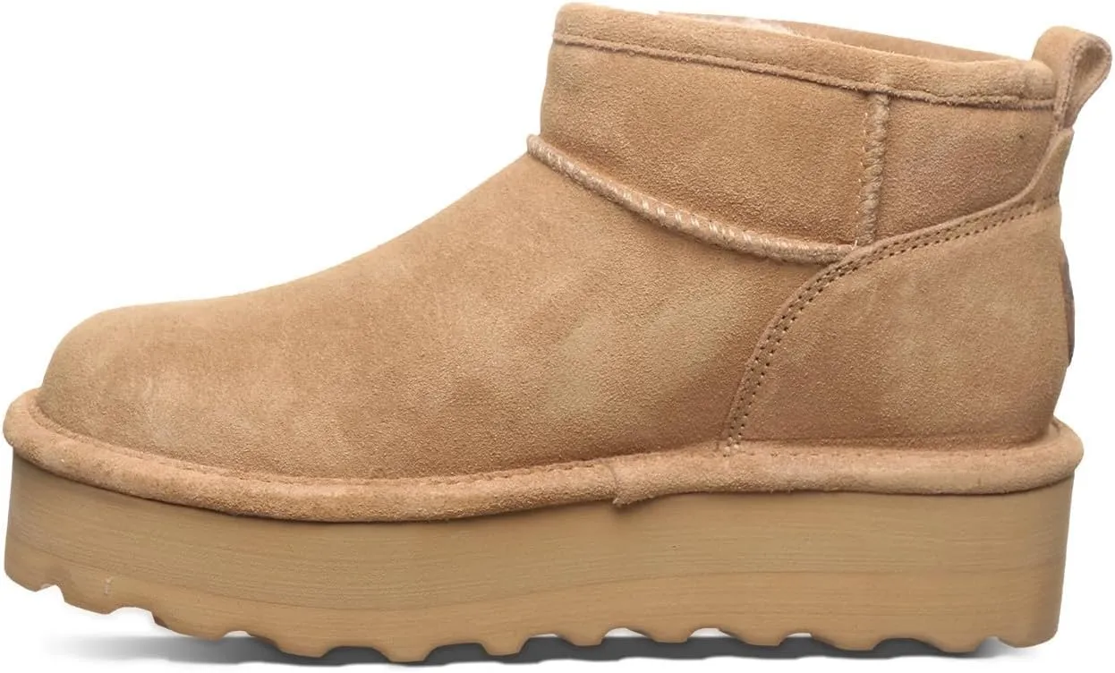 BEARPAW Women's Retro Shorty Boot | Women's Ankle Boot | Comfortable Winter Boot