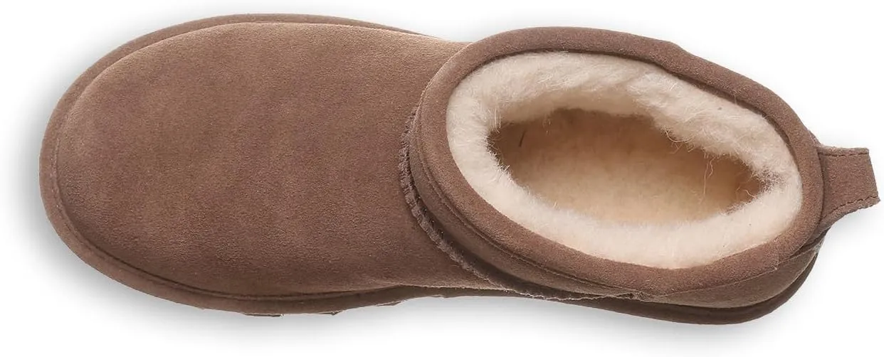 BEARPAW Women's Shorty Multiple Colors | Women's Ankle Boot | Women's Slip On Boot | Comfortable Winter Boot