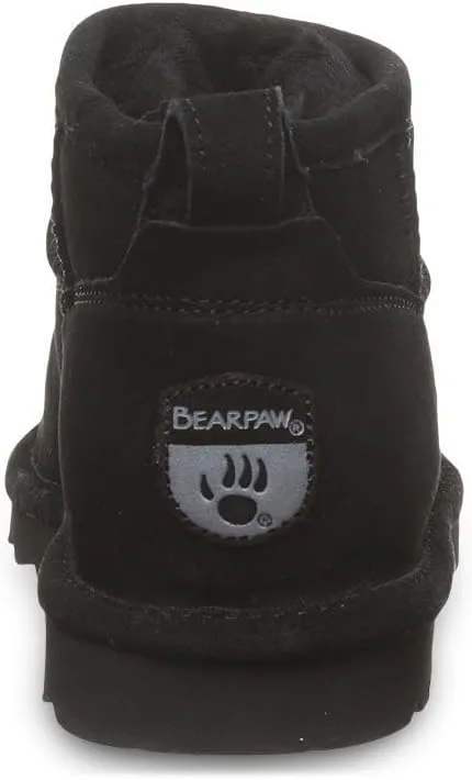 BEARPAW Women's Shorty Wide Multiple Colors | Women's Ankle Boot | Women's Slip On Boot | Comfortable Winter Boot