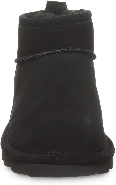 BEARPAW Women's Shorty Wide Multiple Colors | Women's Ankle Boot | Women's Slip On Boot | Comfortable Winter Boot
