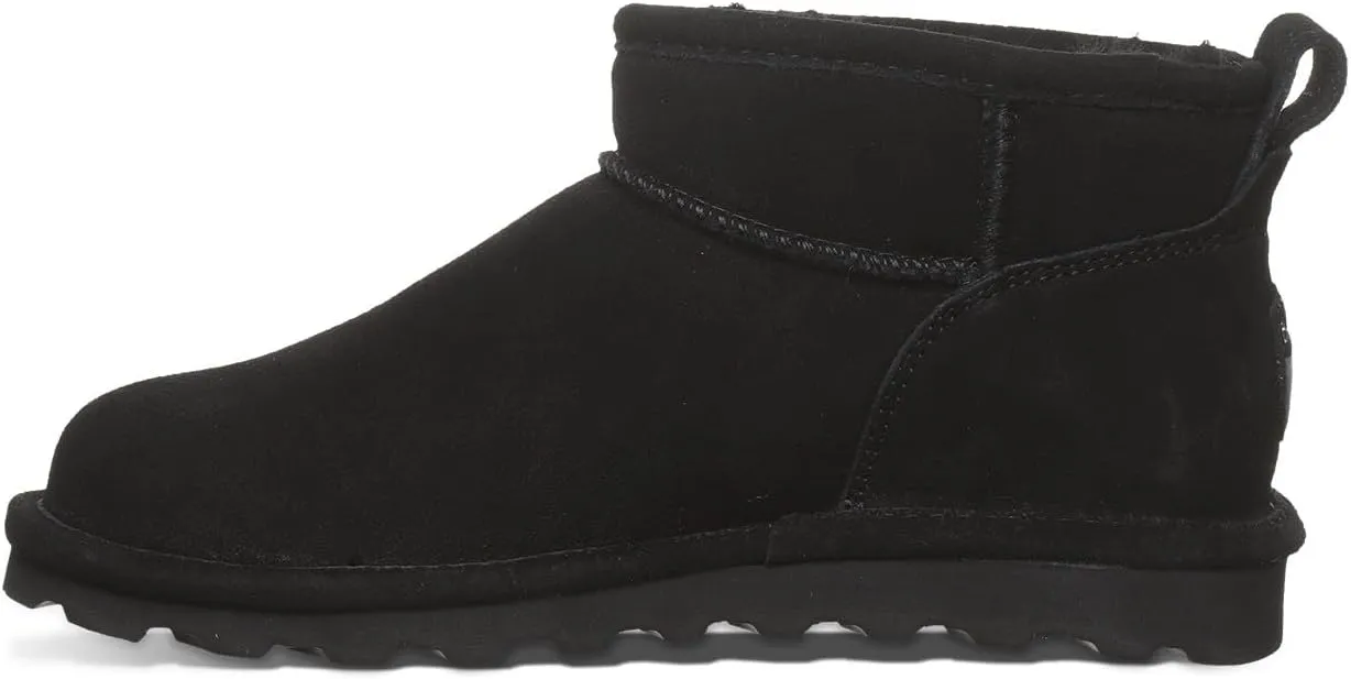 BEARPAW Women's Shorty Wide Multiple Colors | Women's Ankle Boot | Women's Slip On Boot | Comfortable Winter Boot