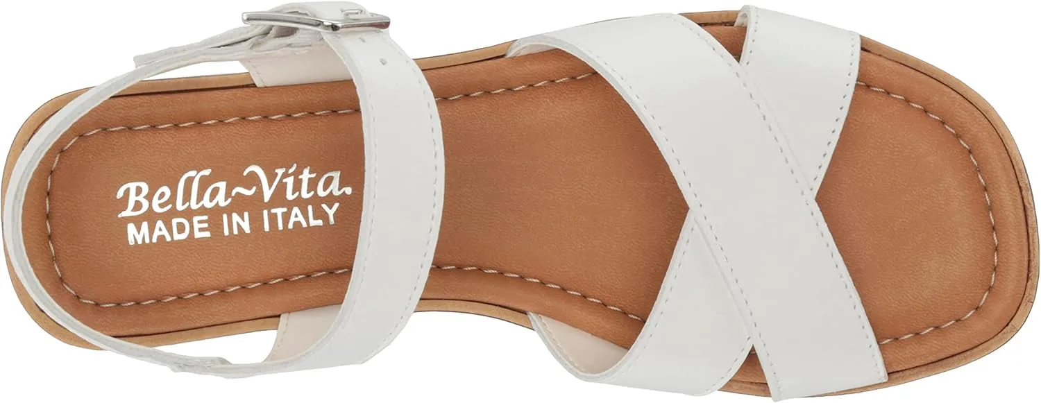 Bella Vita Women's Car-Italy Flat Sandal