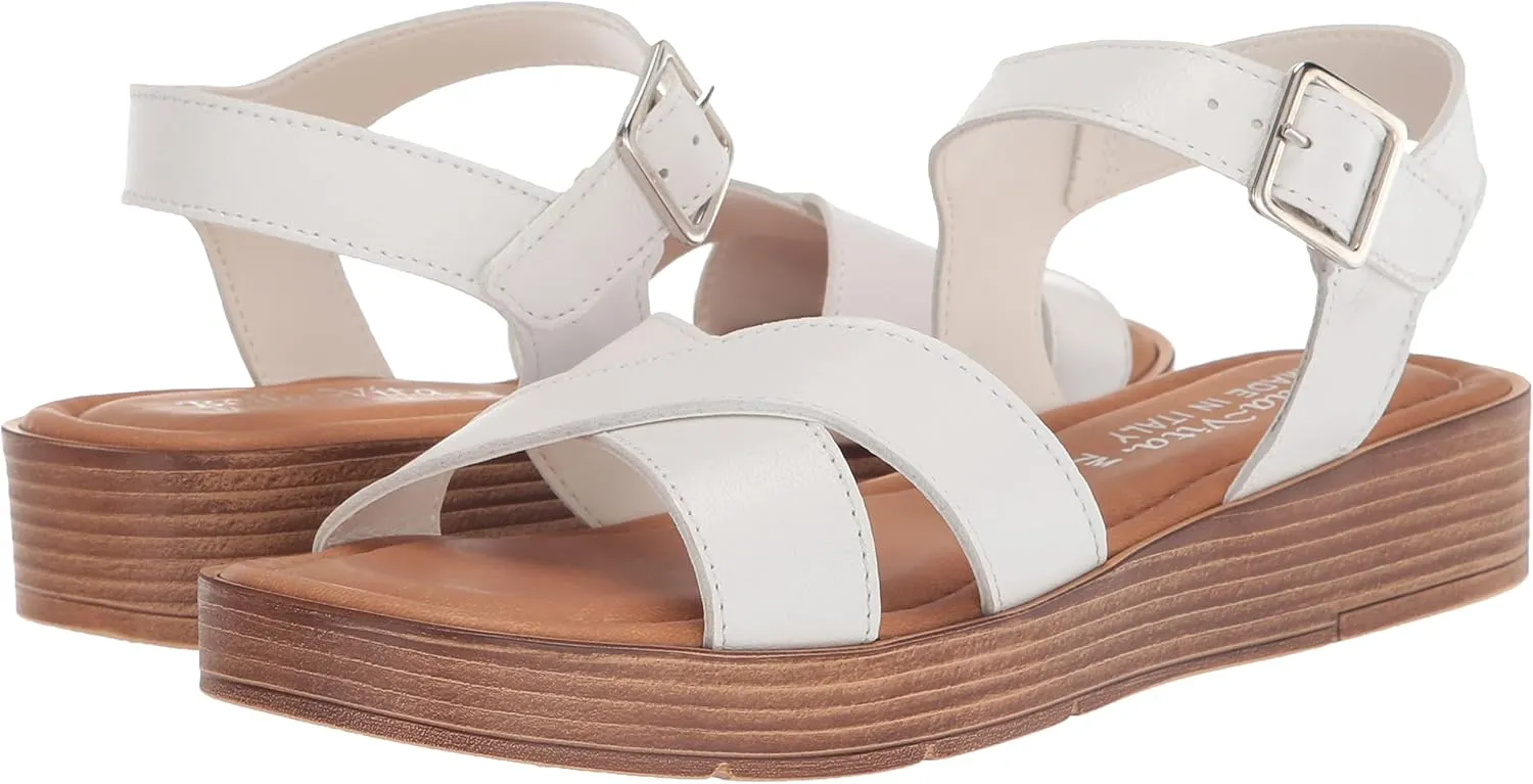 Bella Vita Women's Car-Italy Flat Sandal