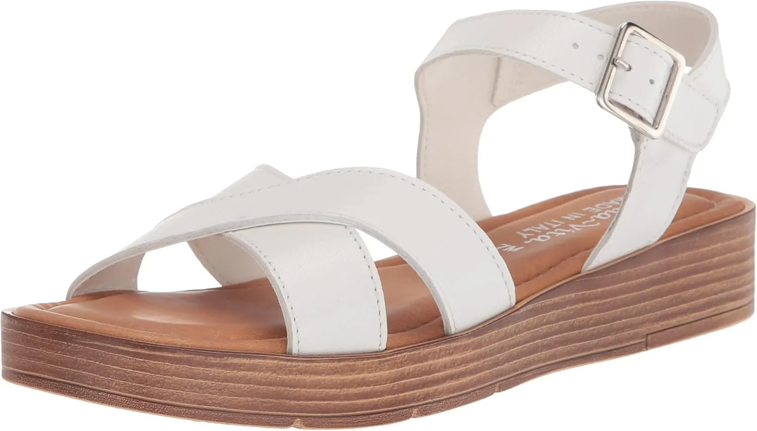 Bella Vita Women's Car-Italy Flat Sandal