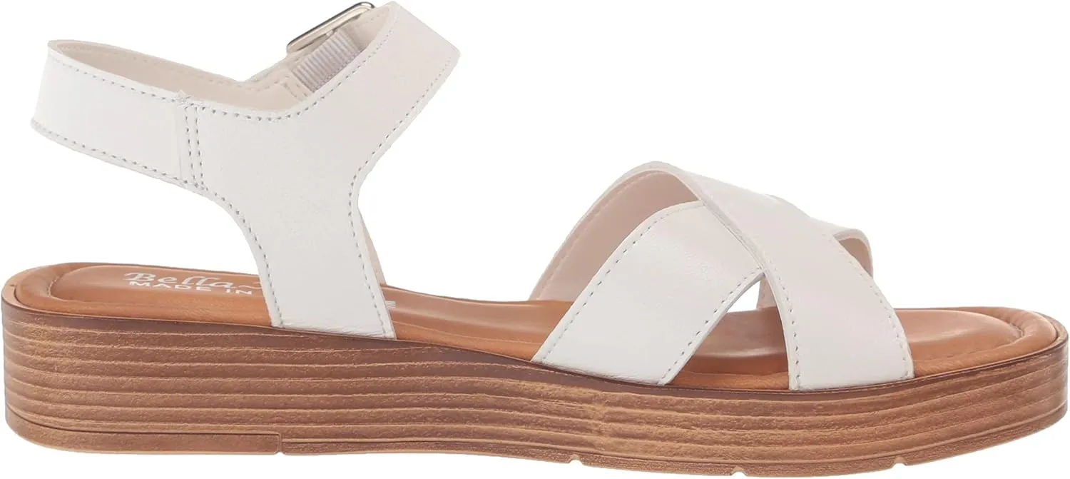 Bella Vita Women's Car-Italy Flat Sandal