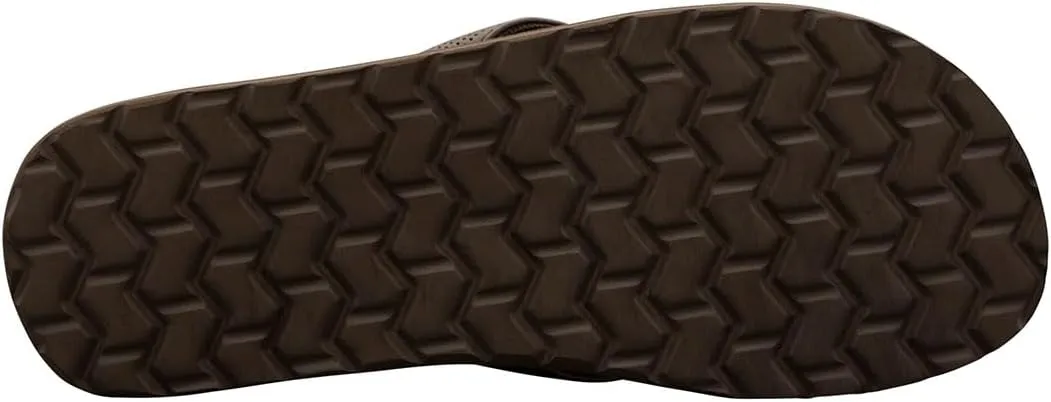 Ben Sherman Mens Newbridge Logo Flip Flops Casual Sandals Casual - Brown