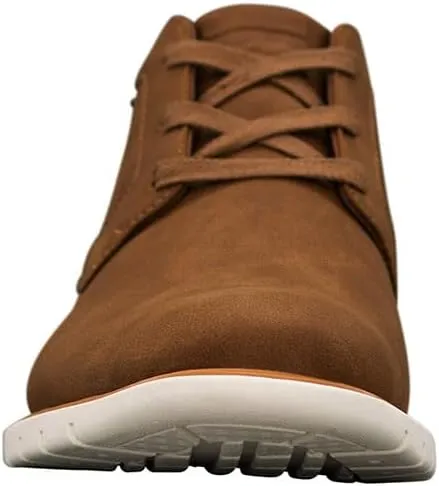 Ben Sherman Mens Whitby Round Toe Chukka Casual Boots - Brown