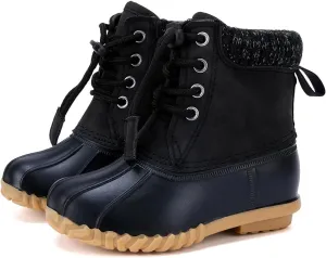 BMCiTYBM Kids Snow Boots Boys Girls Toddler Winter Waterproof Shoes Cold Weather Outdoor Lightweight (Toddler/Little Kids/Big Kids)