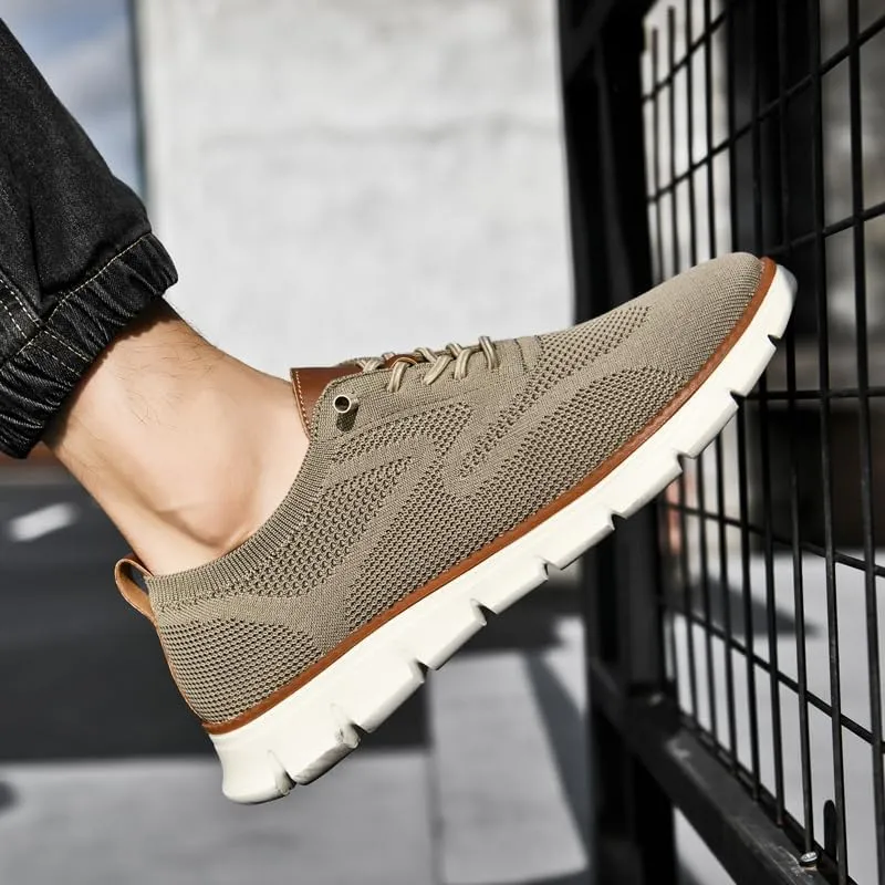 Breeze Shoes for Men Oxfords Lace-Up Lightweight Casual Walking Comfortable Dress wearbreeze Breeze Urban Shoes