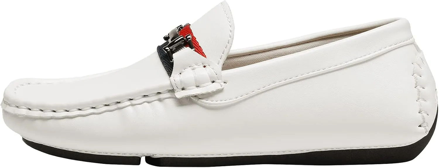 Bruno Marc Boy's Loafer Slip-On Dress Shoes