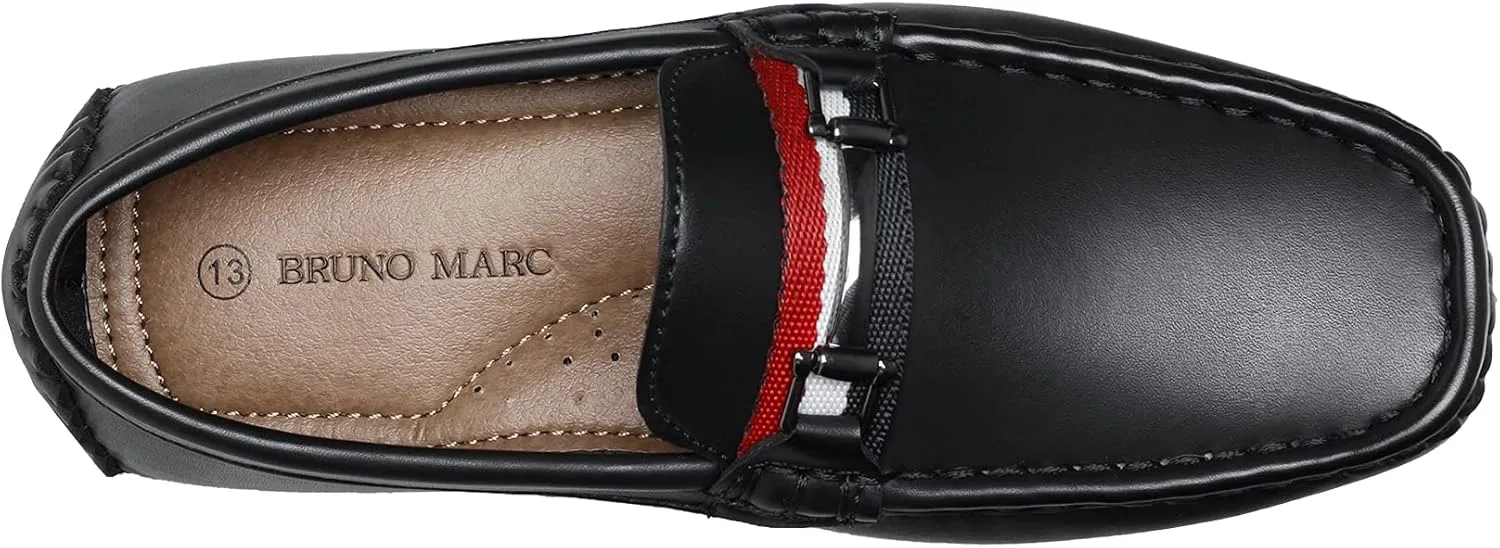 Bruno Marc Boy's Loafer Slip-On Dress Shoes