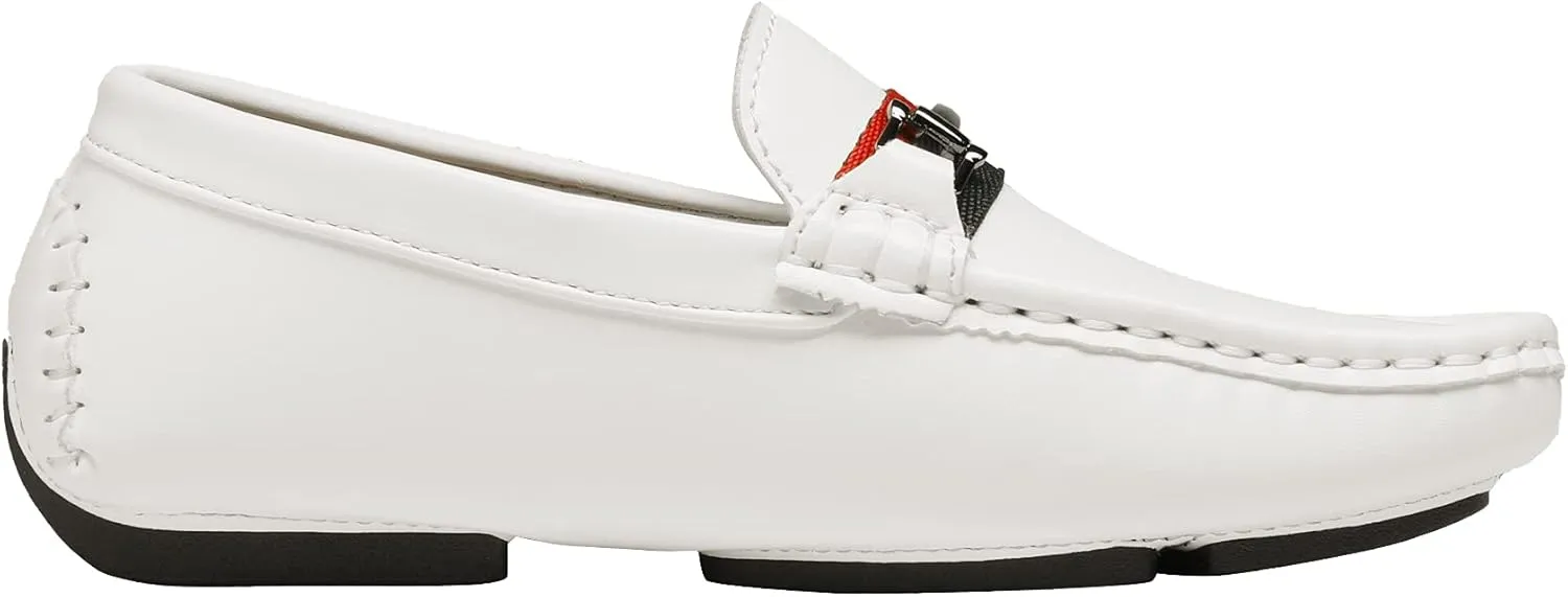 Bruno Marc Boy's Loafer Slip-On Dress Shoes
