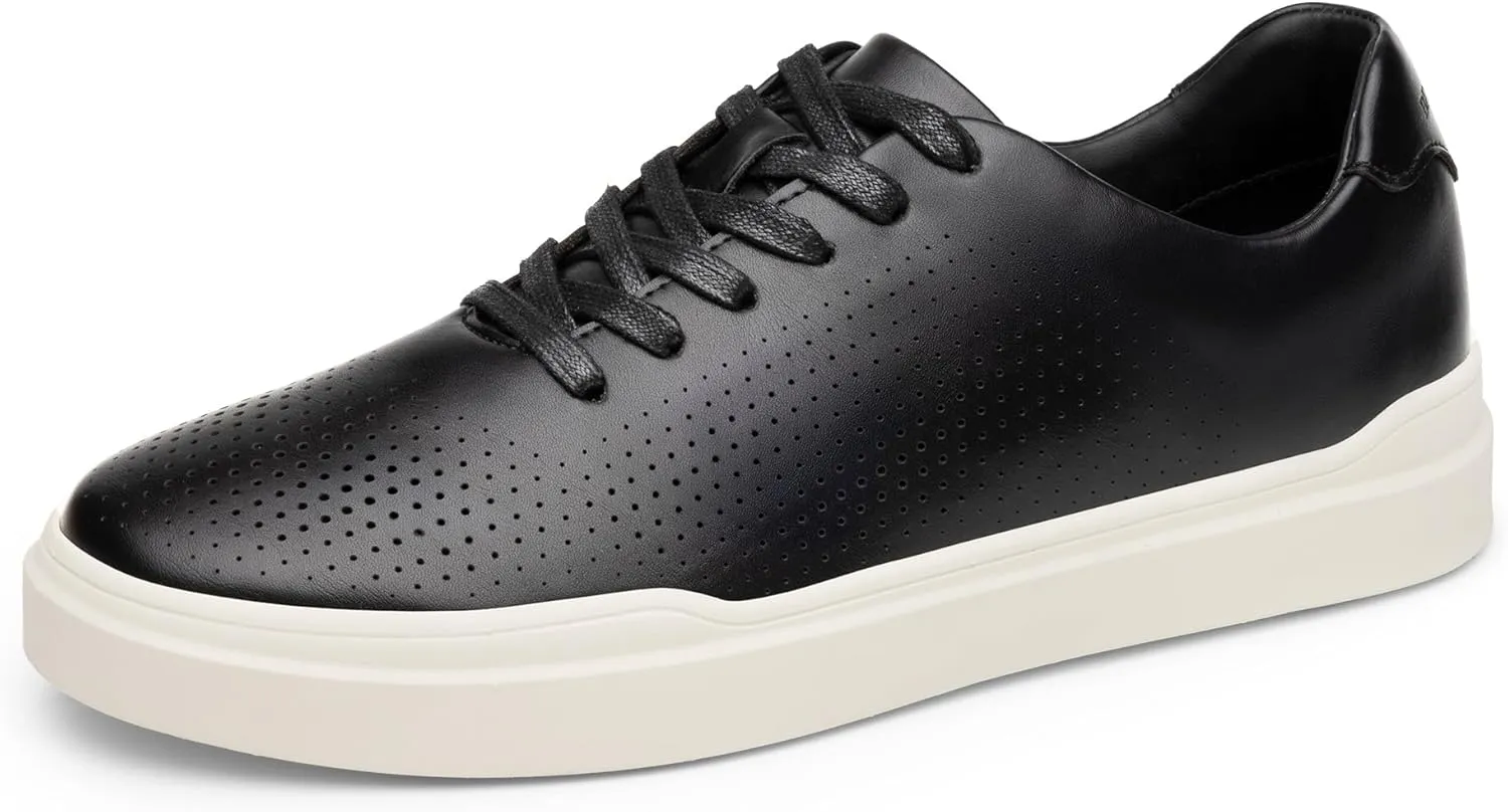 Bruno Marc Men's Casual Dress Sneaker Lace-Up Business Shoes Lightweight Fashion Sneakers WaveFlex CoreLux