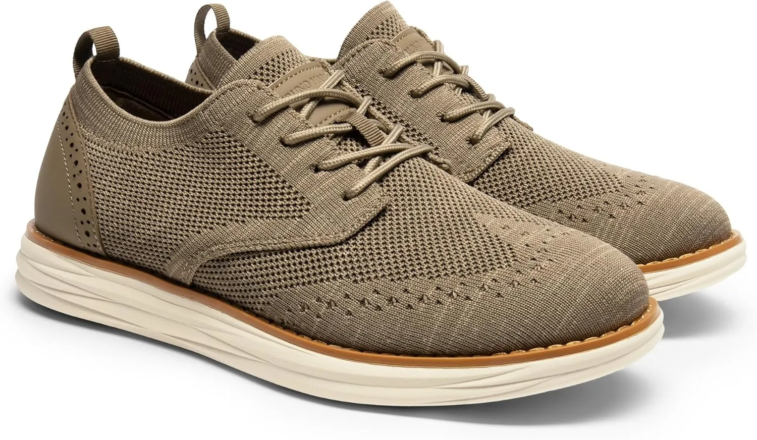 Bruno Marc Men's KnitFlex SmartCraft Mesh Oxfords Sneakers Casual Dress Lace-Up Lightweight Walking Shoes